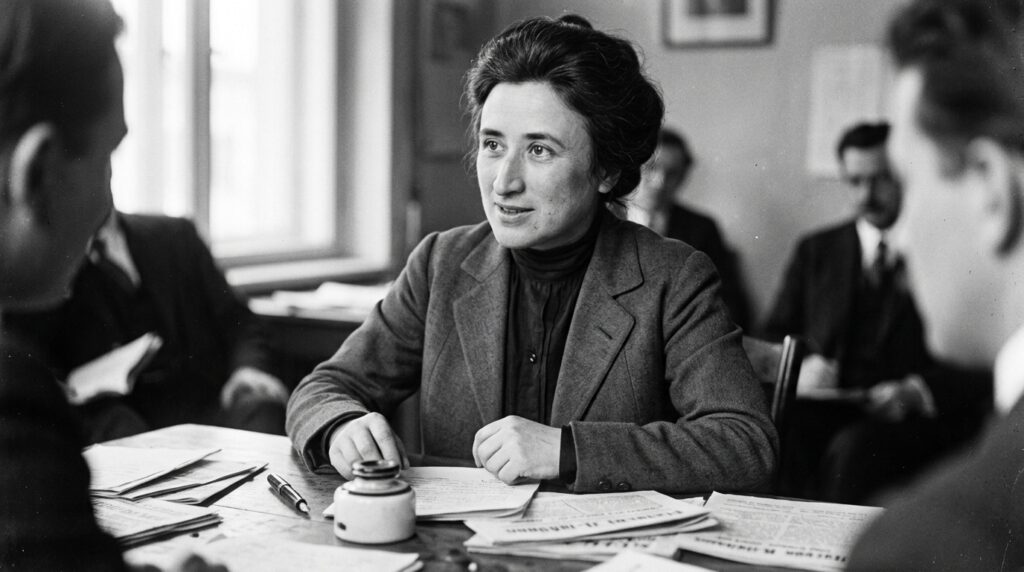 Frase do dia de Rosa Luxemburgo, revolucionária polonesa e marxista: "Liberdade é sempre liberdade para quem pensa diferente"