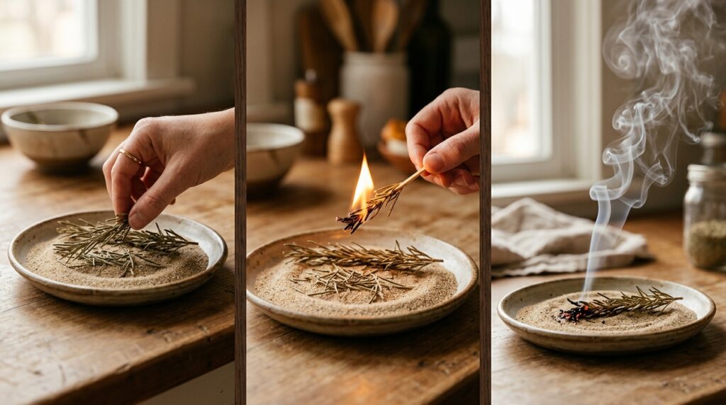Queimar alecrim seco na cozinha todos os dias: para que serve e por que muitos recomendam para prosperidade