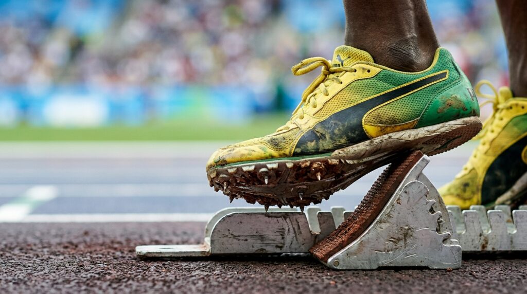 Frase do dia de Usain Bolt, atleta de velocidade e velocista campeão: "Treinar duro, acreditar em você mesmo e ir para onde ninguém foi"