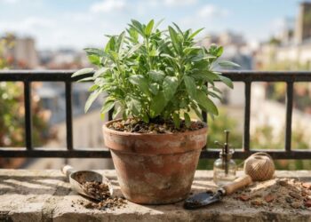 Esqueça as regas diárias: o método definitivo para cultivar Sálvia sem apodrecer as raízes no vaso