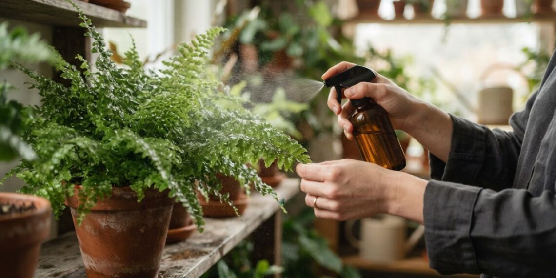 Se você tem uma samambaia sofrendo com o inverno, você tem uma planta sensível em casa: por que e para que ajustar a rega e o abrigo