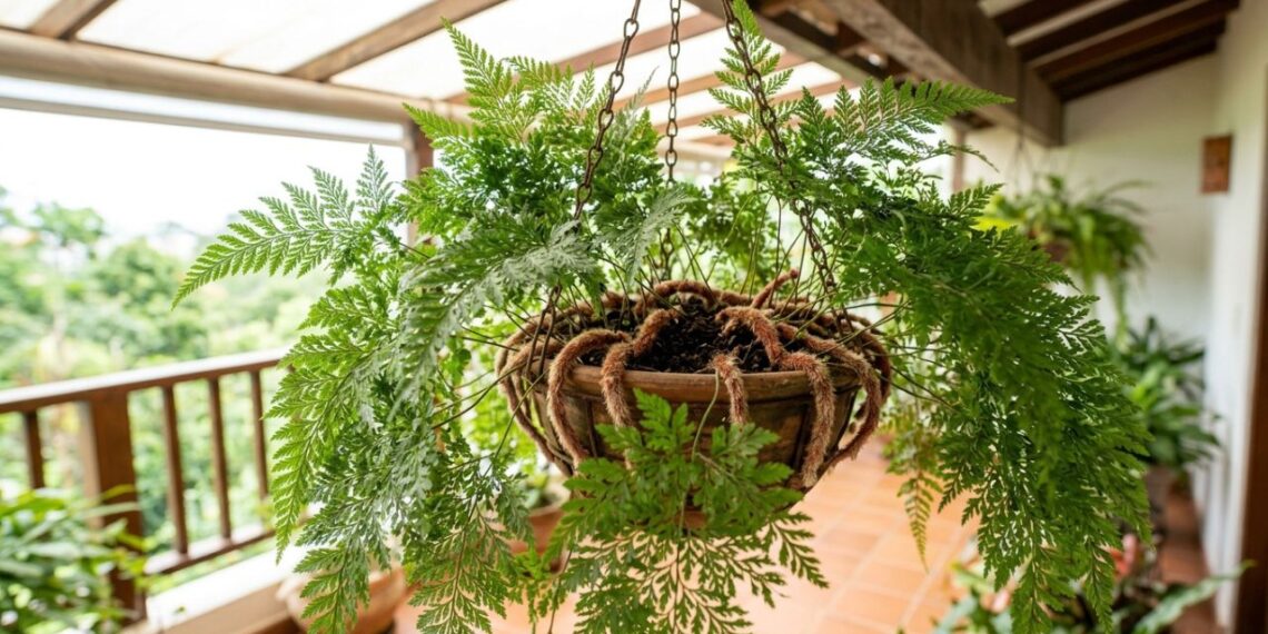 A planta pendente mais macia para cultivar na sacada: como cuidar e fazer esta espécie encher o xaxim