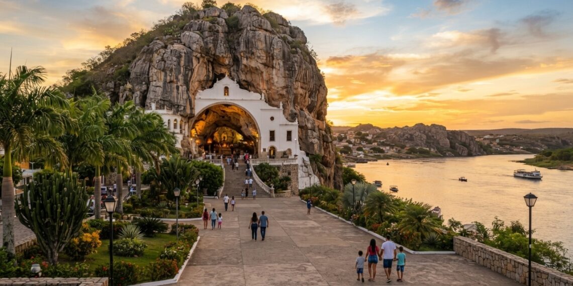 O segredo da romaria mais antiga do país que acontece dentro de uma gruta gigante
