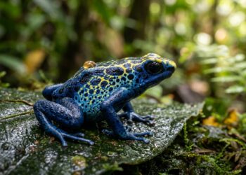 Este sapo venenoso avisa predadores com cores vibrantes: veja essa estratégia de sobrevivência