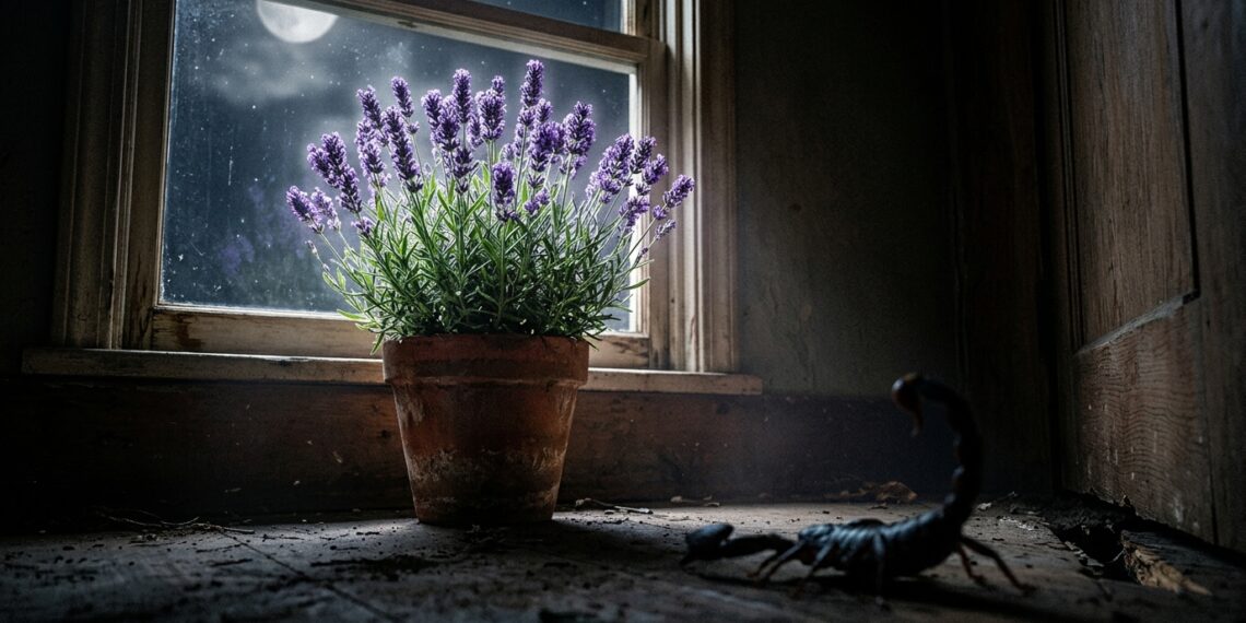 A planta de aroma calmante que escorpiões odeiam e você precisa ter na janela do quarto