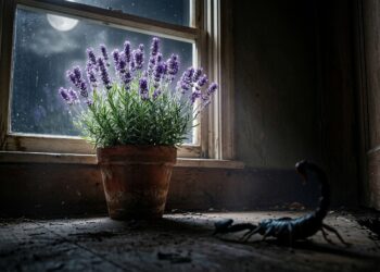 A planta de aroma calmante que escorpiões odeiam e você precisa ter na janela do quarto