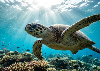 Tartaruga marinha viaja 15 mil km e retorna à mesma praia e ninguém sabe como ela faz isso
