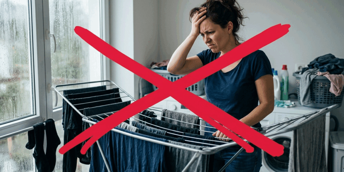 Adeus às roupas úmidas que não secam nunca dentro de casa: o segredo é usar um desumidificador ou ventilador para eliminar o mofo na hora de secar roupas