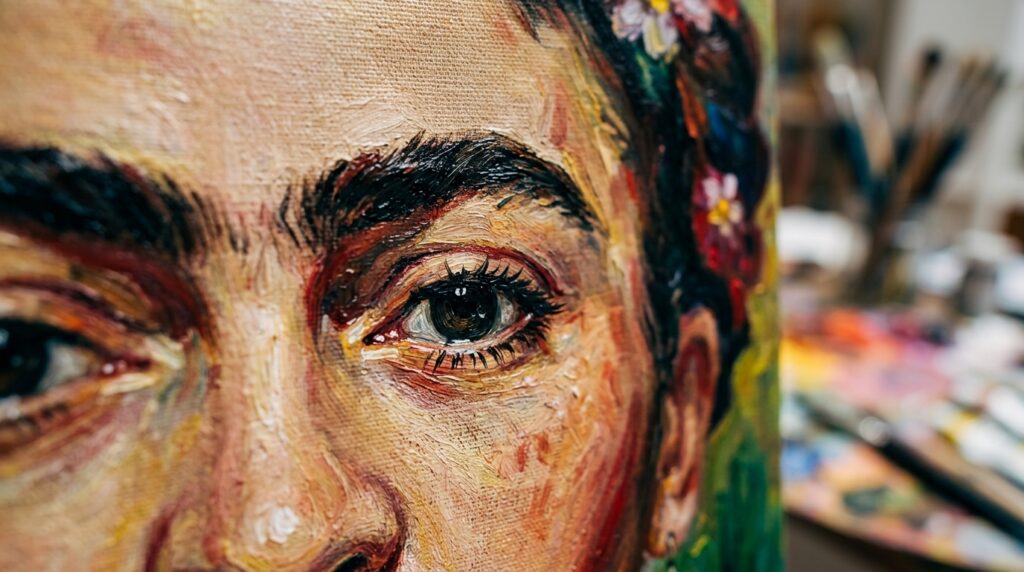 Frase de Frida Kahlo no dia: "Pinto a mim mesma porque sou meu próprio assunto mais interessante." Uma reflexão sobre autenticidade e autoconhecimento em tempos de comparação