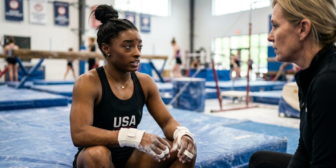 Frase do dia de Simone Biles: "A mentalidade é 90% do esporte." – Por que Simone Biles acredita que o psicológico supera o físico e como blindar sua mente contra a pressão.