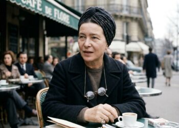 Frase do dia de Simone de Beauvoir, filósofa francesa e existencialista: "Ser mulher não é se tornar uma vítima — é descobrir que você sempre foi livre"