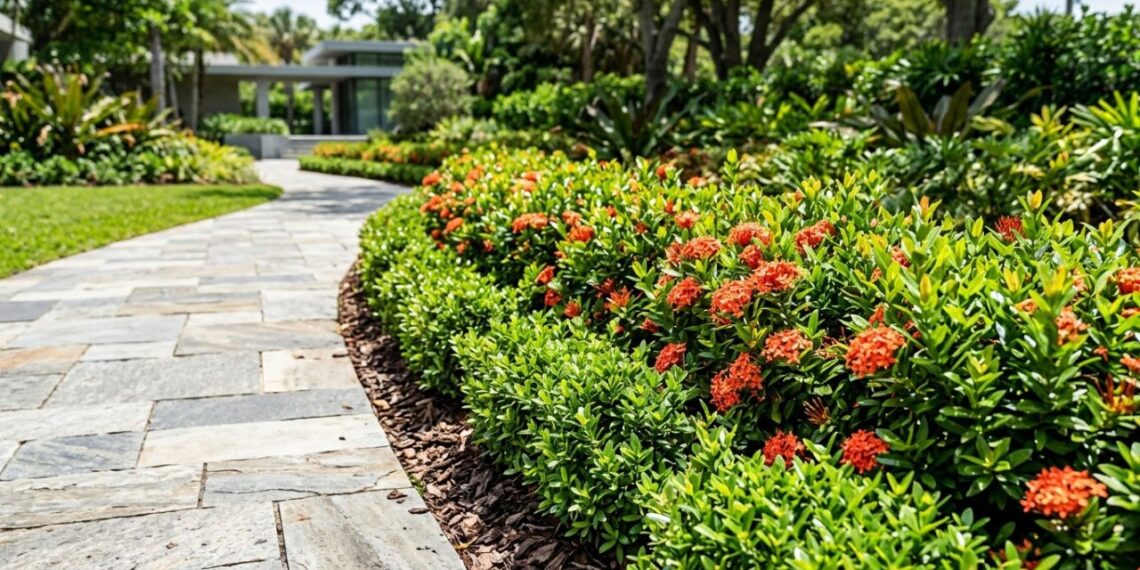 7 plantas resistentes ao sol forte cujas raízes não danificam as pedras portuguesas, perfeitas para cantos de muro