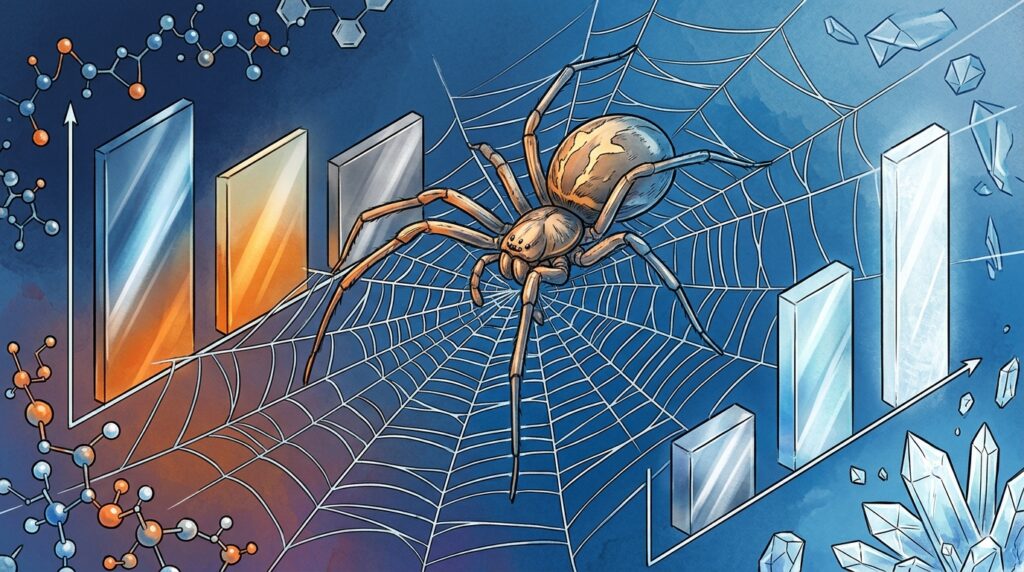 A aranha que consegue construir teias maiores que casas