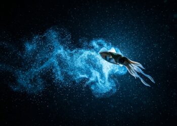 Como uma pequena lula usa luz para enganar a morte nas profundezas do oceano
