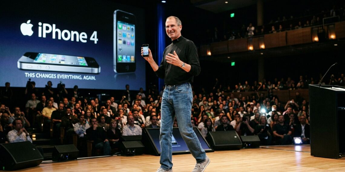 Frase do Dia de Steve Jobs: "Não trabalhe para ganhar dinheiro. Trabalhe para fazer diferença." Uma reflexão sobre propósito e realização profissional