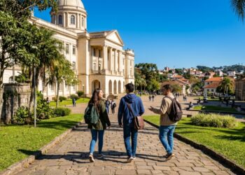 Fósseis de 233 milhões de anos e 30 mil estudantes: a cidade no coração do RS que abriga a primeira federal do interior