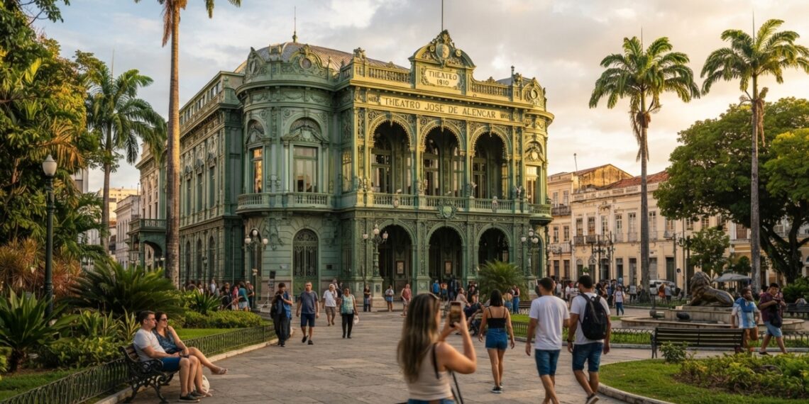 Um teatro de ferro trazido da Escócia por navio: a surpresa histórica escondida na capital do sol