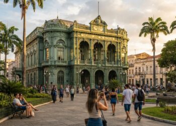 Um teatro de ferro trazido da Escócia por navio: a surpresa histórica escondida na capital do sol