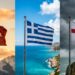 O símbolo que une e separa: como três países usam a mesma cruz com significados opostos