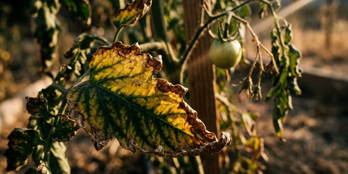 Seu tomate ficou amarelo e as folhas estão secas? Conheça a receitinha caseira que resolve seu problema