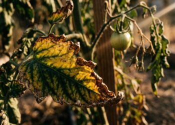 Seu tomate ficou amarelo e as folhas estão secas? Conheça a receitinha caseira que resolve seu problema
