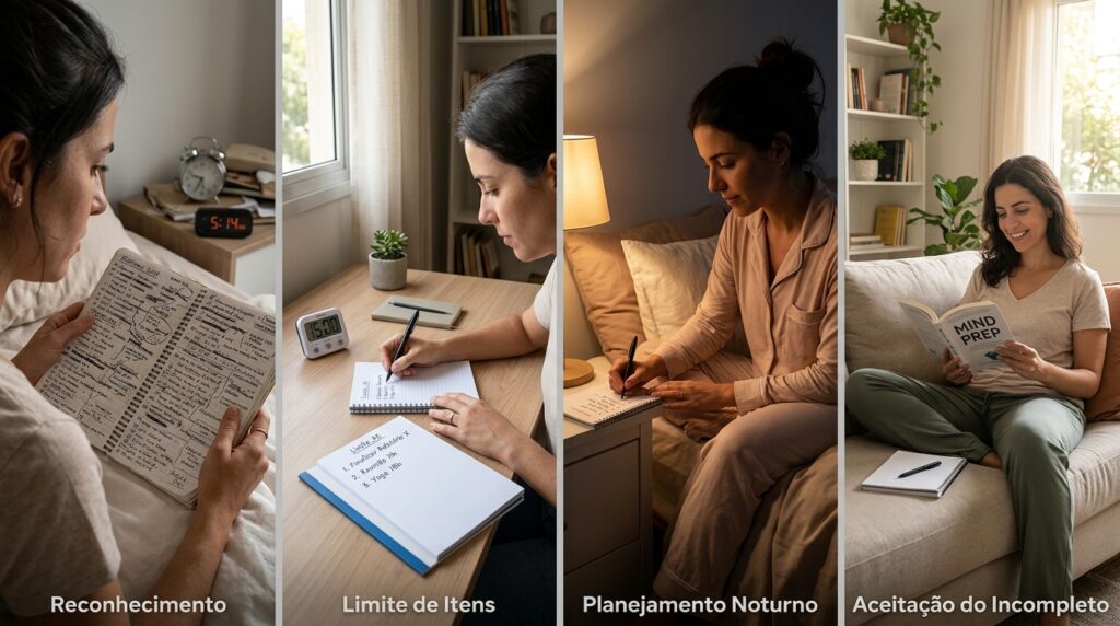 A psicologia revela o que significa você fazer listas obsessivamente e o que cada padrão diz sobre seu controle emocional
