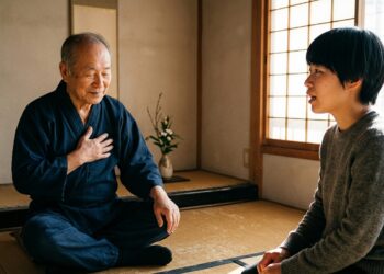 Provérbio dos mestres japoneses: "Para desenvolver a compaixão, não há prática melhor do que ouvir com o coração aberto.”