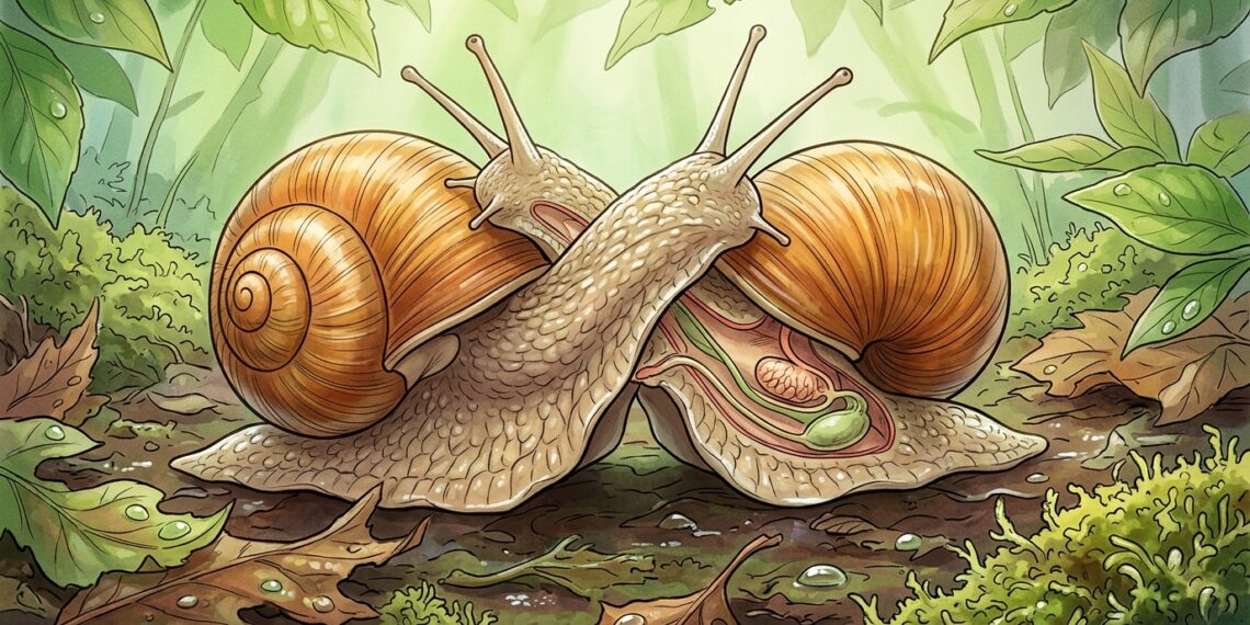 Caracol tem os dois sexos e ainda assim prefere um parceiro: entenda por quê