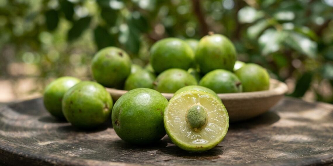 A fruta sertaneja que tem cor verde limão e sabor de uva verde azedinha e que poucos brasileiros conhecem