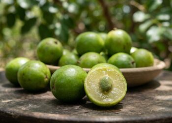 A fruta sertaneja que tem cor verde limão e sabor de uva verde azedinha e que poucos brasileiros conhecem