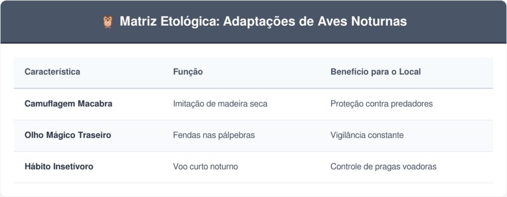 Urutau-tabela-1024x398 Se você ouvir este canto longo e melancólico vindo do alto da árvore à noite, nós lhe contamos o que isso significa e por que é um bom sinal