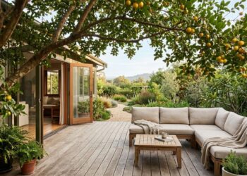Essa árvore é ideal para o quintal compacto: não racha o piso, proporciona sombra e dá frutinhas amarelas que perfumam o ar