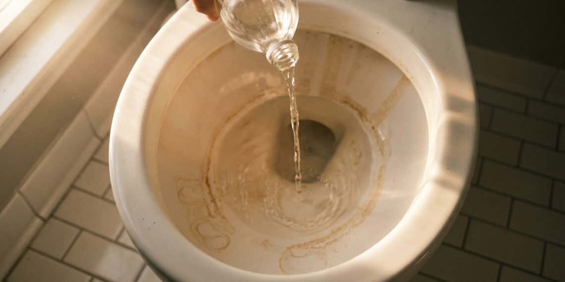 Antes de chamar um encanador, saiba o que vinagre + bicarbonato faz no seu vaso entupido