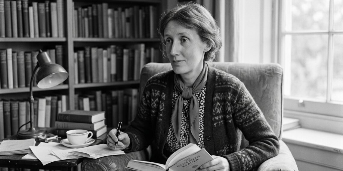 Frase do dia de Virginia Woolf, escritora britânica e feminista: "Para uma mulher escrever ficção, ela precisa de dinheiro e de um quarto só dela"