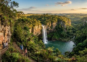 Pinturas rupestres de mais de 12 mil anos e uma cachoeira de 60 metros fazem desta cidade paranaense um tesouro escondido