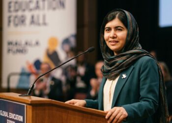 Frase do Dia de Malala Yousafzai: "Levantamos as mãos não por derrota, mas para ler." Uma reflexão sobre educação como ato de resistência