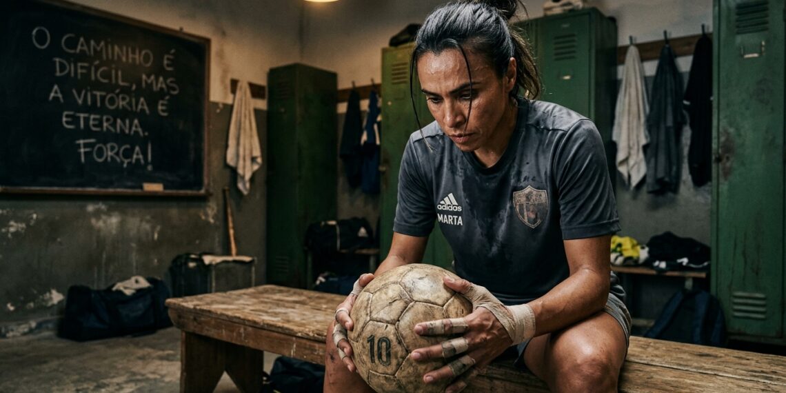 Frase do dia de Marta: "A pressão é privilégio." – Como Marta venceu a pressão e se tornou a melhor jogadora do mundo e por que ver desafios como oportunidades.