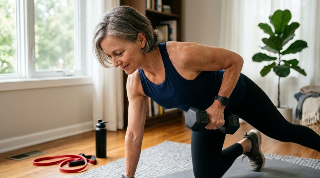 Por que um treino de só 10 minutos ajuda a preservar massa muscular depois dos 50
