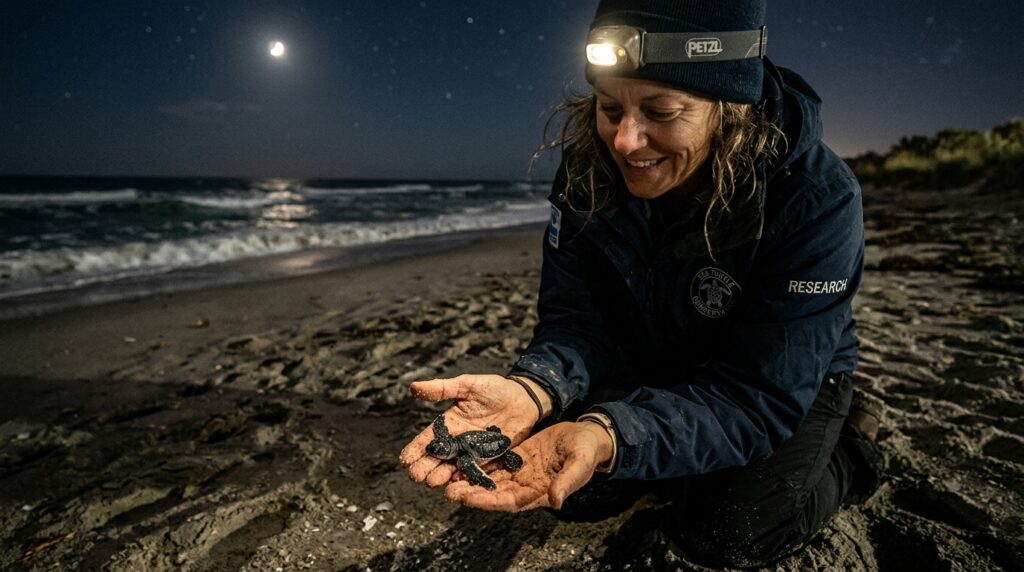 Como uma tartaruga marinha viaja 12 mil km e volta exatamente à mesma praia onde nasceu