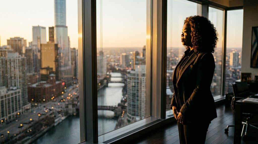 Frase do dia de Oprah Winfrey, apresentadora e empresária americana: "A maior descoberta de todas é que você pode mudar seu futuro só mudando sua atitude”