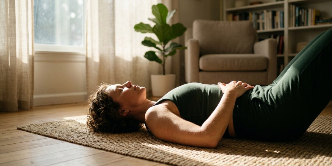 O exercício de 10 minutos que mulheres acima de 40 estão fazendo para desinchar o abdômen em casa