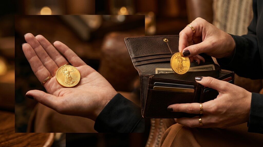 Moeda de ouro na bolsa: por que essa simpatia funciona melhor que você imagina