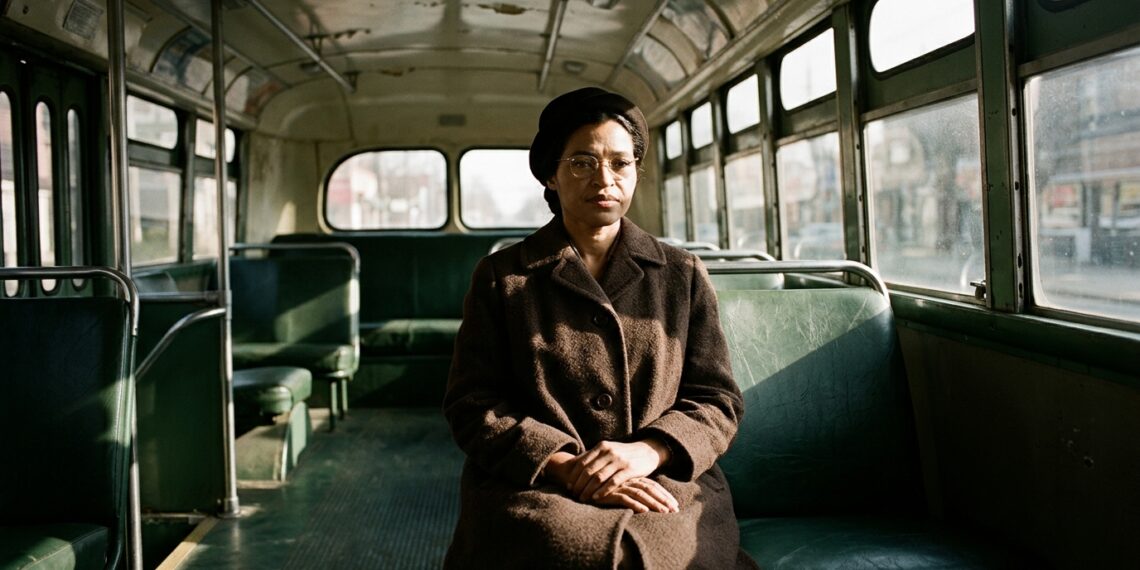 Rosa Parks, ativista pelos direitos civis: "Eu não fui a primeira a sofrer pela injustiça, mas talvez eu tenha sido a primeira a recusar silenciosamente a desistir."