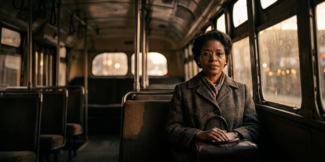 Frase do dia de Rosa Parks, ativista dos direitos civis: "Eu não fui cansada fisicamente, fui cansada de ceder”
