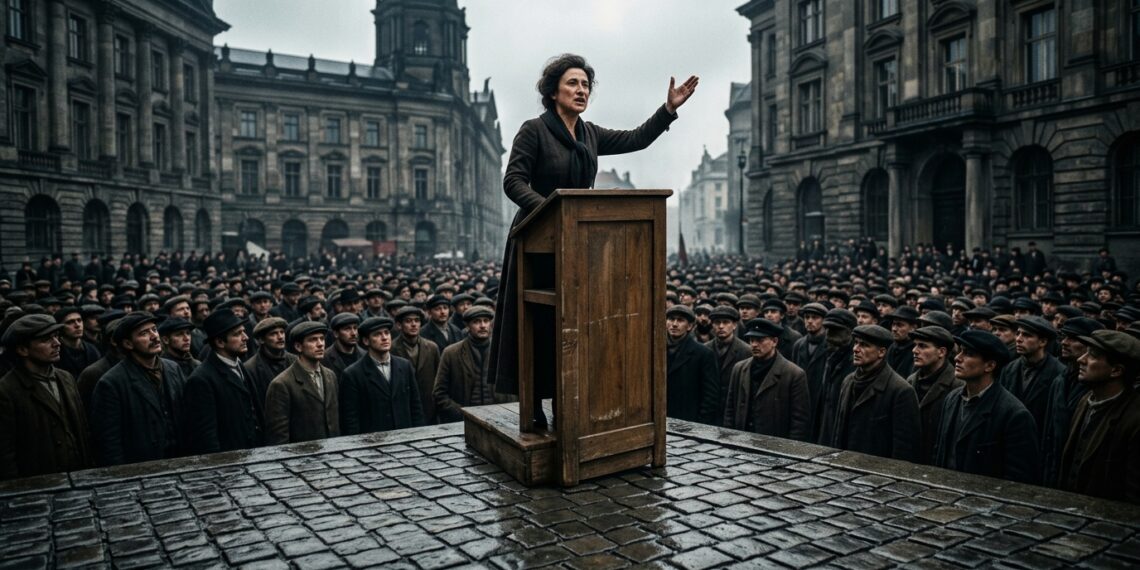 Frase do dia de Rosa Luxemburgo, revolucionária polonesa e marxista: "Liberdade é sempre liberdade para quem pensa diferente"