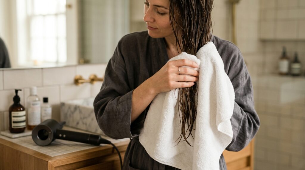 Dermatologistas apontam: "Dormir com o cabelo molhado causa ressecamento e quebra de até 40% dos fios em 6 meses.