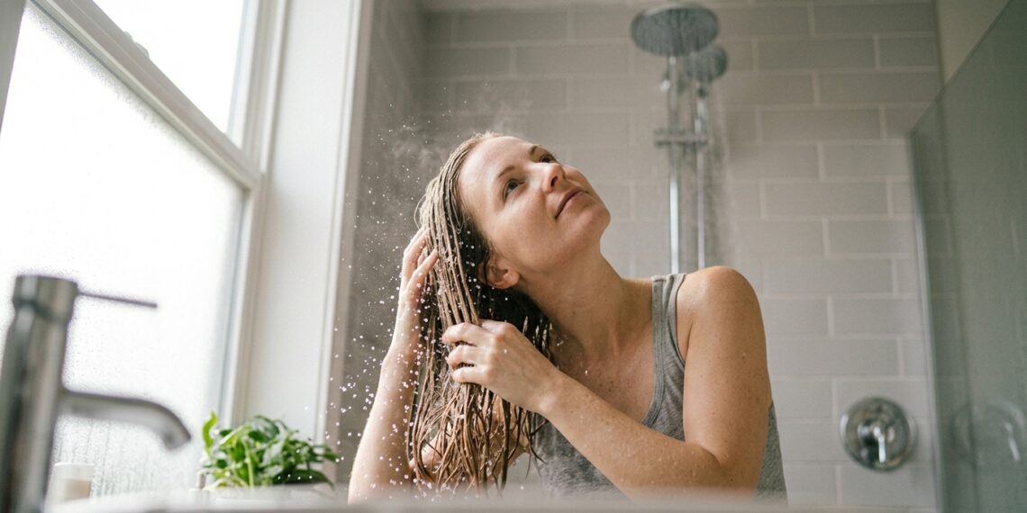 Porque quem tem cabelo fino deve evitar hidratação e shampoo pesado. É melhor usar shampoo suave para dar volume 