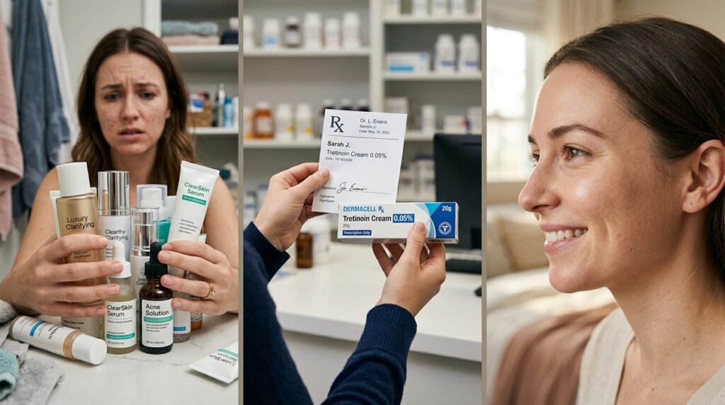 40% das mulheres têm acne hormonal após os 30 e a maioria está tratando do jeito errado