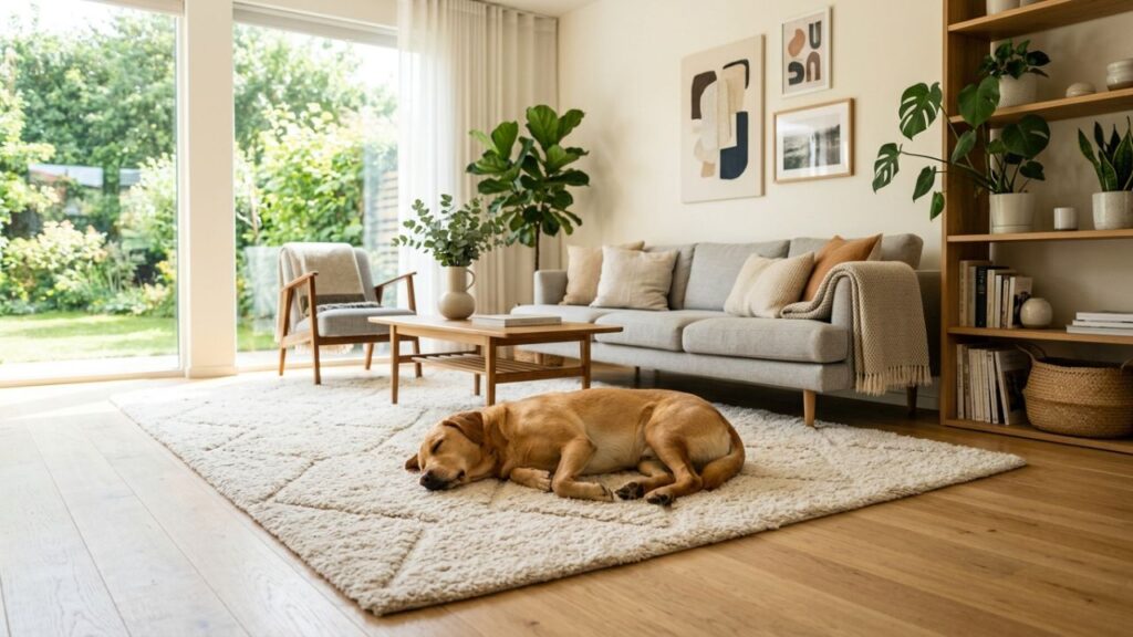 Xixi-no-tapete-3-1024x576 Pare de gastar dinheiro com lavanderias toda vez que o pet fizer um pequeno xixi no tapete: esse é o método certo de desinfetar o tecido em casa de forma barata e eficaz
