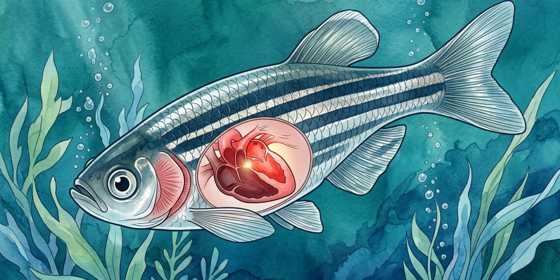 O peixe que consegue regenerar partes do coração: descubra esse poder de cura extraordinário